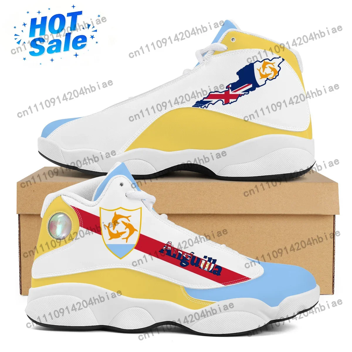 ANGUILLA Flag Print Custom Coo - đánh giá và giá Women Shoes Tennis