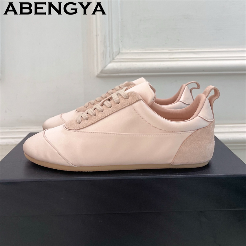 Pink Satin Round Toe Lace Up C - đánh giá và giá Oxford Lace Up Women